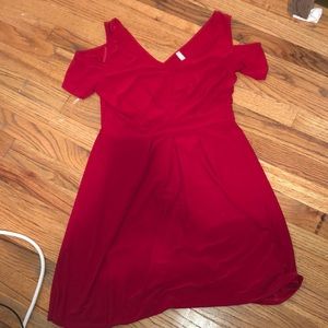 Red dress NWOT